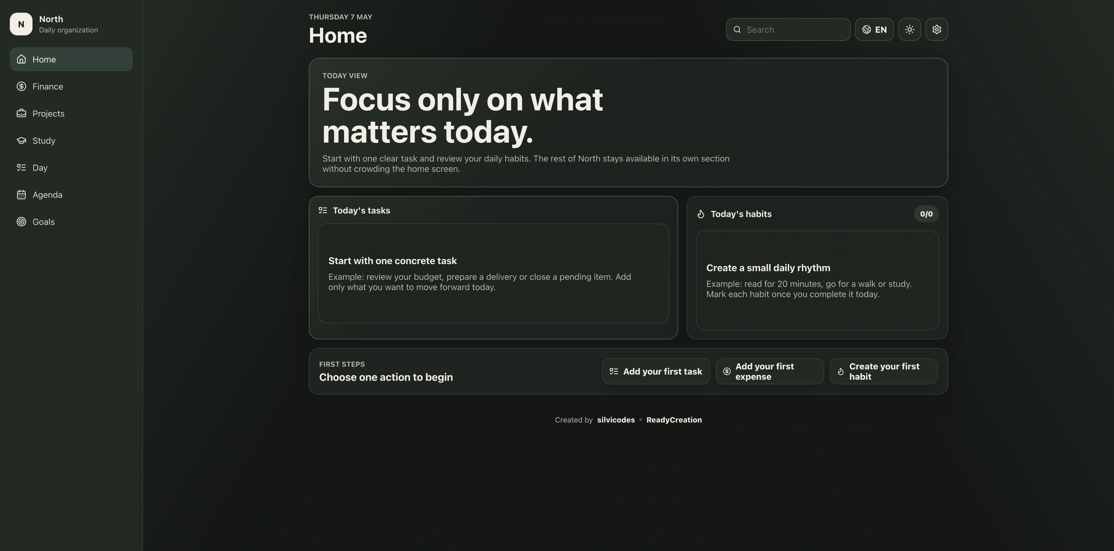 North Planner screenshot